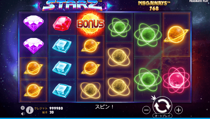 Starz Megawaysの画像