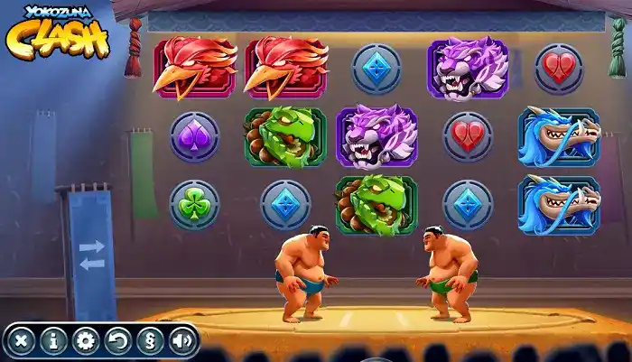 マハラジャカジノで遊べるおすすめのカジノゲーム「YOKOZUNA CLASH」